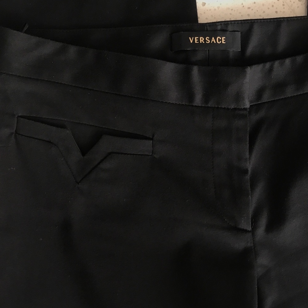 Gianni Versace vintage black Classic pants